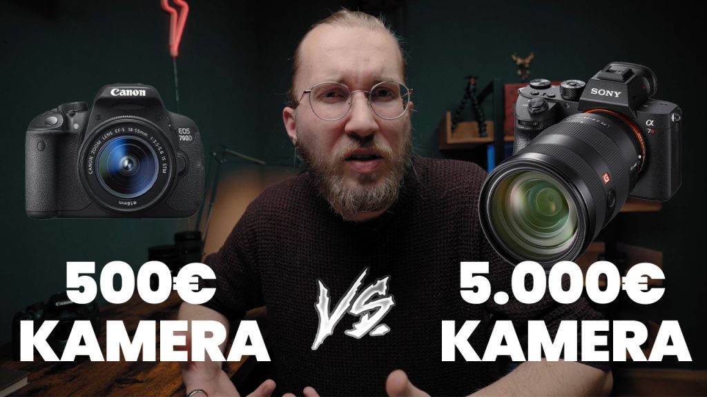 Einsteiger Kamera vs Profi Kamera